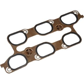 X AUTOHAUX 12673301 Car Engine Lower Intake Manifold Gasket Replacement Black