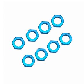 8pcs 17mm Typhon 3s 6s Wheel Nuts,Arrma Mojave Wheel Nuts, Arrma Kraton 4s 6s Wheel Nuts,Arrma Limitless Wheel Nuts, Arrma Felony Wheel Nuts, Blue