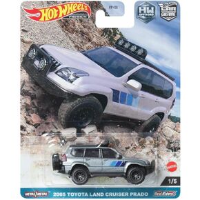 Hot Wheels HKC70 Car Culture Off Road - 2005 Toyota Land Cruiser Prado 【3 Years Old and Up】