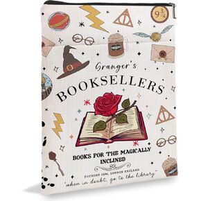 غلاف كتاب عاشق الكتب، غلاف كتاب الكليات السحرية، هدية كتابية من بوتر ميرش، أغطية كتب هدية ساحرة، قارئ مكتبة الكتب، دودة الكتب، هدية عاشق القراءة-BOOKSELLERS6JB043 in Kuwait