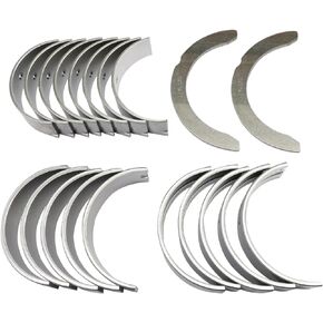 XQSMWF Main Rod Bearings Compatible with Toyota Corolla Celica MR2 Vibe 1.8 1ZZFE 1998 1999 2000 2001 2002 2003 2004 2005 2006 2007 2008 Replace 11701-22024 13041-22024 9145229426 BM15-576