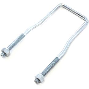 Red Hound Auto U-Bolt Spare Tire Carrier Holder Bracket Side Mount 4 or 5 Lug Zinc Plated New