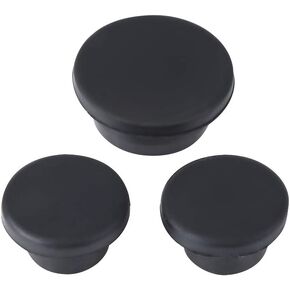 3Pcs Tailgate Plugs Set Rubber Spare Tire Carrier Fit for Jeep Wrangler JK 2007-2018