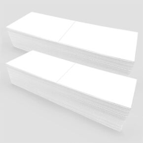 2.25" X 1.25" Direct Thermal Labels, Perforated Barcode Address Labels, Compatible with Rollo & Zebra Desktop Printers - 16 Rolls