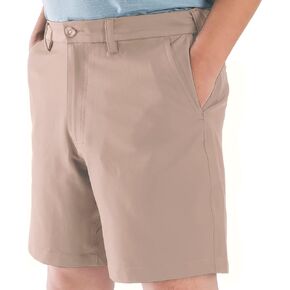 SCOTTeVEST Covert Cargo Chino Travel Short for Men - 10 Hidden Pockets - Water Repellent for Travel & More