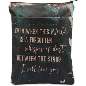 BWWKTOP TOG غلاف كتاب رواية إيلين وروان حتى عندما يكون هذا العالم همسًا منسيًا من الغبار بين النجوم سأحبك هدايا لمحبي كتاب سارة (حتى عندما يكون هذا) in Kuwait