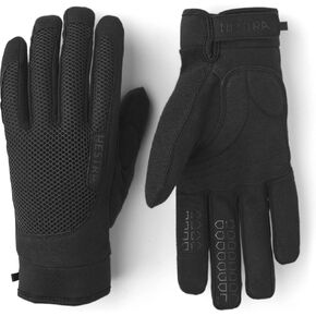 Hestra Long Sr. Breathable Protective Full Finger Bike Glove with Minimalist Padding for Maximum Grip for Men/Women | 5-Finger Lightweight Cycling Glove for Mountain Biking