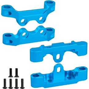 GoHobby Upper & Lower Aluminum Suspension Mount Holder for Tamiya TT02