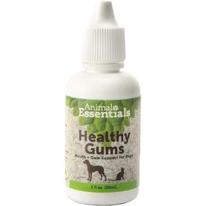 العناية الصحية باللثة من Animal Essentials للقطط والكلاب، 1 أونصة سائلة - كل الدعم الطبيعي للحفاظ على لثة صحية، ومكافحة التهابات الفم