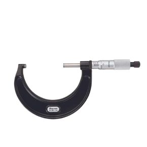Starrett Outside Micrometer with One-Piece Spindle, Satin Chrome Finish and Advanced Sleeve Design - Quick and Easy Adjustment, 2-3" Range, 001" Graduations - 436.1XRL-3