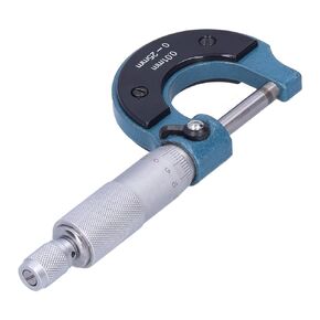 Micrometer Guage, Outside Micrometer, 0‑25mm Range 0.01mm Resolution 0.03mm Accuracy Professional Thickness Gauge, High Quality Outside Metric Micrometer Micrometer Measuring Tool