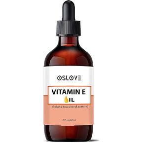 OSLOVE Pure Vitamin E Oil- 2 Fl.oz Use as is or in Skin and Hair Product Formulations | Moisturizing and Softening for Hair, Nails and Skin in Saudi Arabia