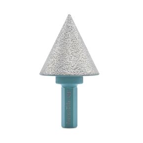 JeeynoTols Diamond Beveling Chamfer Bit 2''(50mm) - Diamond Countersink Drill Bits with Hex Shank for Existing Holes Enlarging Shaping Trimming in Tile Porcelain Ceramic Granite Marble
