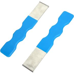 Car Carbide Scraper, for Gaskets Rust Removing Automotive Tool 1 to 0.25in Auto Repair Hand Tools 1‑1/4in Scraper Blue Ergonomic Handle Tungsten Tip Portable Universal