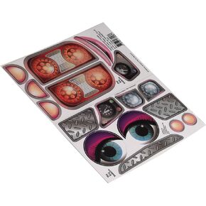 Replacment Stickers Fits Little Tikes 2017 Cozy Truck Blue Eyes Girl