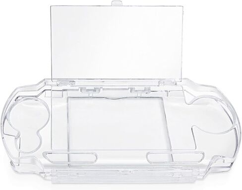 TNP Clear Hard Case for PSP 1000 - Protective Transparent Hard Case for Sony PSP 1000, Full Cover Crystal Clear Hard Case for PSP 1000 Console, Snap-in Protector Cover Case with Clear Display in Saudi Arabia