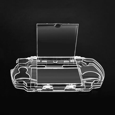TNP Clear Hard Case for PSP 1000 - Protective Transparent Hard Case for Sony PSP 1000, Full Cover Crystal Clear Hard Case for PSP 1000 Console, Snap-in Protector Cover Case with Clear Display in Saudi Arabia