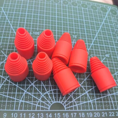 ADORLY 8pcs Axle Boot Set for 1/5 X-Maxx Hpi Baja Rovan King Motor 5B 5T 5Sc Redcat Rampage Mt v3 Rc Cars Red Black in Kuwait