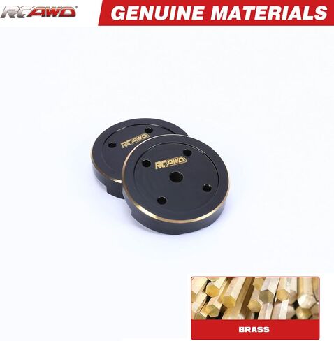 RCAWD Straight 76g Brass Portal Differ Cover for 1/18 Axial Utb18 Capra Trail Buggy Crawlers Upgrade Parts in Saudi Arabia