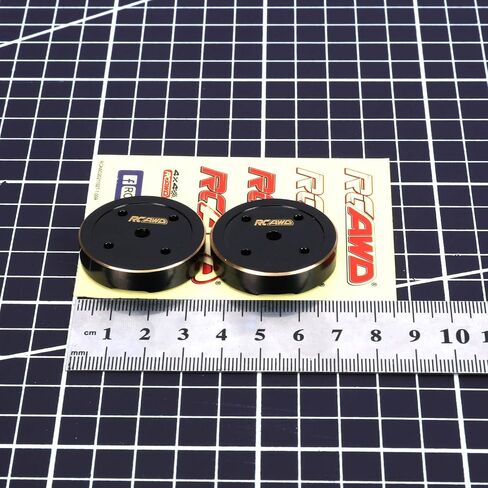 RCAWD Straight 76g Brass Portal Differ Cover for 1/18 Axial Utb18 Capra Trail Buggy Crawlers Upgrade Parts in Saudi Arabia