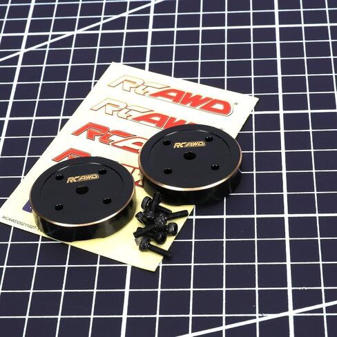 RCAWD Straight 76g Brass Portal Differ Cover for 1/18 Axial Utb18 Capra Trail Buggy Crawlers Upgrade Parts in Saudi Arabia