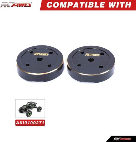 RCAWD Straight 76g Brass Portal Differ Cover for 1/18 Axial Utb18 Capra Trail Buggy Crawlers Upgrade Parts in Saudi Arabia