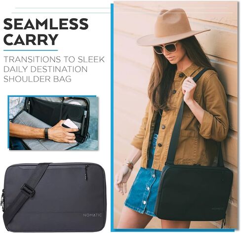 حافظة تقنية NOMATIC: حافظة واقية للكمبيوتر المحمول لجهاز MacBook Air وiPad Pro وChromebook Notebook Computer والشواحن، وحقيبة كمبيوتر محمول مقاومة للماء in Kuwait