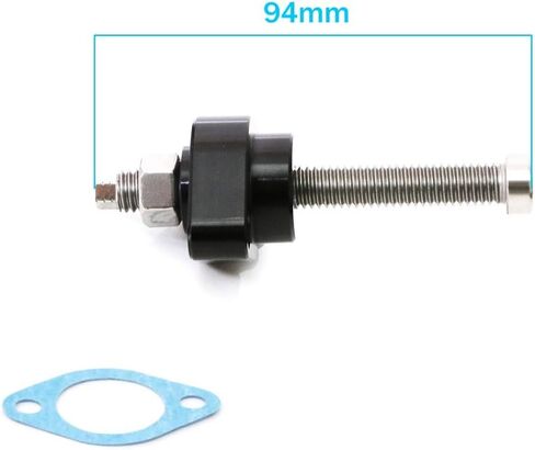 MC MOTOPARTS أسود CNC دليل كام سلسلة الموتر متوافق مع KX 450F 06-10 06 07 08 09 10 Ninja 250R EX250R EX250 in Saudi Arabia