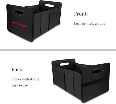 FITUVA Rear Trunk Organizer Fit for Honda Accord Car Trunk Box Home Travel Foldable Storage Bag Multipurpose in Saudi Arabia