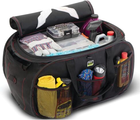 C7 Corvette Pop Up Trunk Organizer - Black - Trunk Organization Caddy with Embroidered Logo 2014-2019 Corvettes in Saudi Arabia