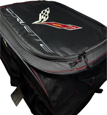 C7 Corvette Pop Up Trunk Organizer - Black - Trunk Organization Caddy with Embroidered Logo 2014-2019 Corvettes in Saudi Arabia