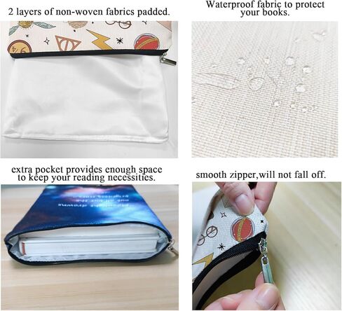 غلاف كتاب عاشق الكتب، غلاف كتاب الكليات السحرية، هدية كتابية من بوتر ميرش، أغطية كتب هدية ساحرة، قارئ مكتبة الكتب، دودة الكتب، هدية عاشق القراءة-BOOKSELLERS6JB043 in Kuwait