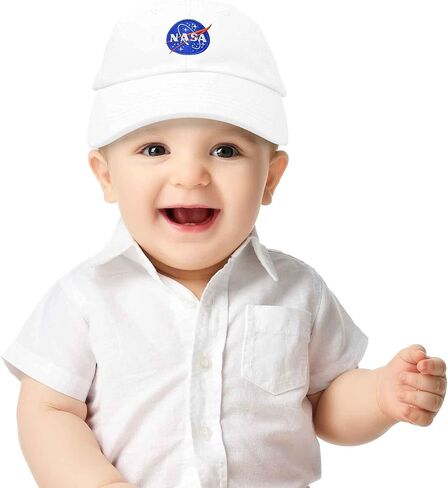 DALIX NASA Meatball Insignia Worm Logo قبعة بيسبول للأطفال البنات والأولاد in Kuwait