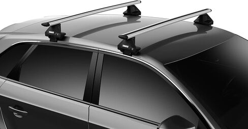 Thule 710500 Roof Racks, Evo Clamp, Black, Set of 4 in Saudi Arabia