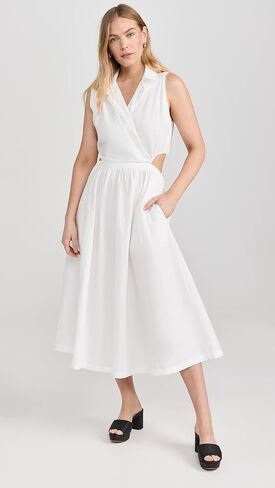 فستان لويزا النسائي الصغير الرائع والمكسر in Kuwait