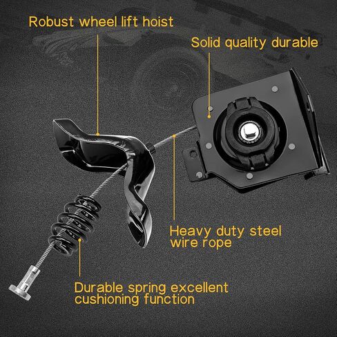 Fexhull 925-510 Spare Tire Hoist Winch Lifter Fit for Ram 1500 2009-2010 | Fit for Ram 1500 2011-2018 | Fit for 1500 Classic 2019 V6 3.0L/V6 3.6L/V8 5.7L in Saudi Arabia