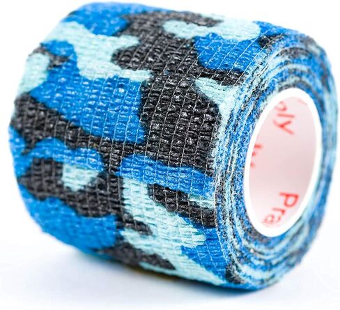 شريط لف الطبيب البيطري، ضمادة متماسكة ذاتية اللصق، ألوان مموهة مموهة للكلاب والقطط والحصان، شريط لاصق ذاتي اللصق، غطاء حماية للمعدات الخارجية 2 بوصة × 5 ياردات 2، 4، 6، 12 أو 24 حزمة in Kuwait