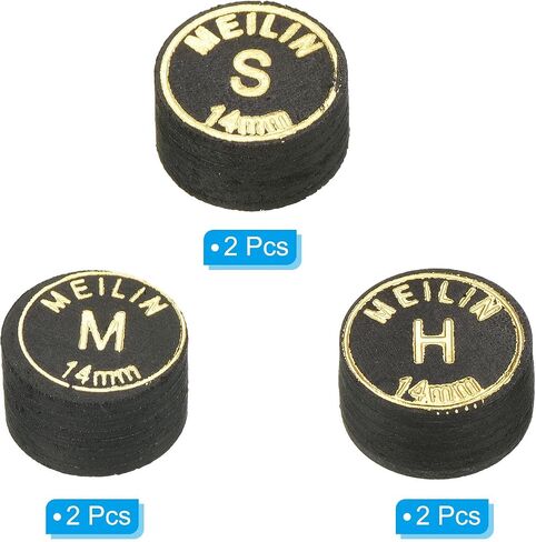 PATIKIL Pool Cue Tips Kit, 3 in 1 Multiple Layer Pool Billiard Cue Tips Laminated Glue-on Snooker Stick Tip Billiard Accessories in Saudi Arabia