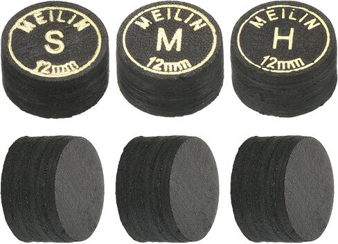 PATIKIL Pool Cue Tips Kit, 3 in 1 Multiple Layer Pool Billiard Cue Tips Laminated Glue-on Snooker Stick Tip Billiard Accessories in Saudi Arabia