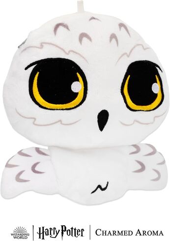 Harry Potter™ Reversible Jewelry Plush Pouch cute small travel storage case jewelry make up airpod charging cable accessories key cosmetic bag with zipper | Gift for Women, Girlfriend (Hedwig) in Kuwait