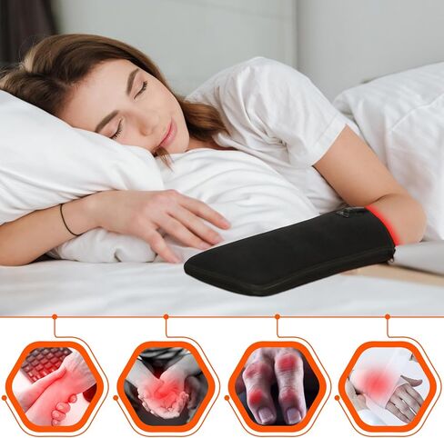 قفاز CAMECO R.ed L.ight T.herapy لليد والأصابع، N.ear I.nfrared L.ight T.herapy D.evice، حزام T.herapy بتصميم سحاب خفيف لليد والجسم in Kuwait