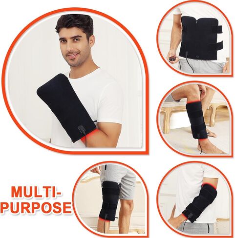 قفاز CAMECO R.ed L.ight T.herapy لليد والأصابع، N.ear I.nfrared L.ight T.herapy D.evice، حزام T.herapy بتصميم سحاب خفيف لليد والجسم in Kuwait