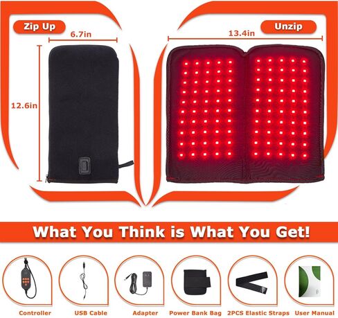 قفاز CAMECO R.ed L.ight T.herapy لليد والأصابع، N.ear I.nfrared L.ight T.herapy D.evice، حزام T.herapy بتصميم سحاب خفيف لليد والجسم in Kuwait