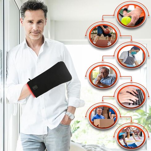 قفاز CAMECO R.ed L.ight T.herapy لليد والأصابع، N.ear I.nfrared L.ight T.herapy D.evice، حزام T.herapy بتصميم سحاب خفيف لليد والجسم in Kuwait