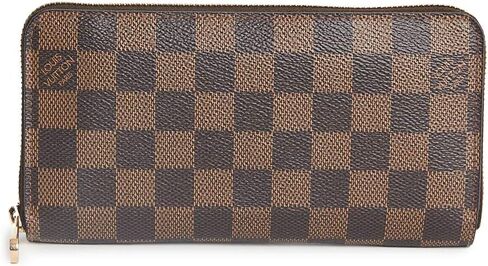Louis Vuitton Women's Pre-Loved Zippy Wallet, Damier Ebene, Brown, One Size in Kuwait