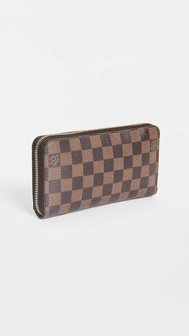 Louis Vuitton Women's Pre-Loved Zippy Wallet, Damier Ebene, Brown, One Size in Kuwait