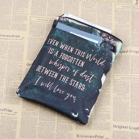 BWWKTOP TOG غلاف كتاب رواية إيلين وروان حتى عندما يكون هذا العالم همسًا منسيًا من الغبار بين النجوم سأحبك هدايا لمحبي كتاب سارة (حتى عندما يكون هذا) in Kuwait