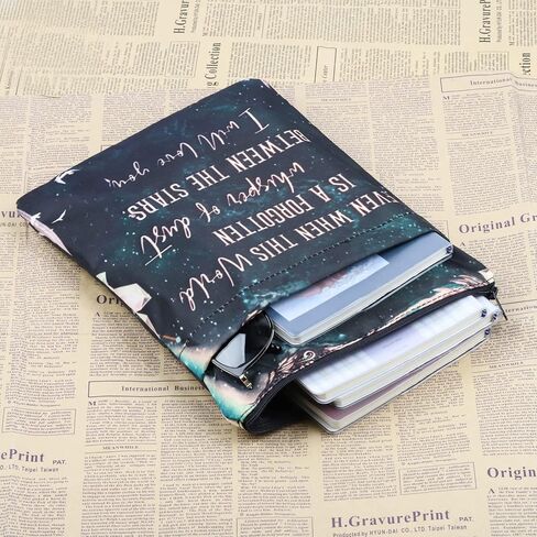 BWWKTOP TOG غلاف كتاب رواية إيلين وروان حتى عندما يكون هذا العالم همسًا منسيًا من الغبار بين النجوم سأحبك هدايا لمحبي كتاب سارة (حتى عندما يكون هذا) in Kuwait