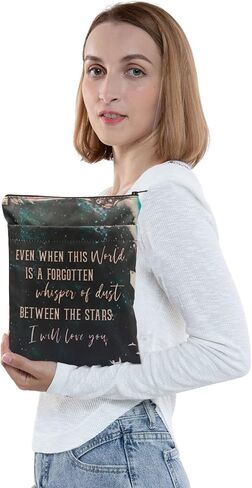 BWWKTOP TOG غلاف كتاب رواية إيلين وروان حتى عندما يكون هذا العالم همسًا منسيًا من الغبار بين النجوم سأحبك هدايا لمحبي كتاب سارة (حتى عندما يكون هذا) in Kuwait