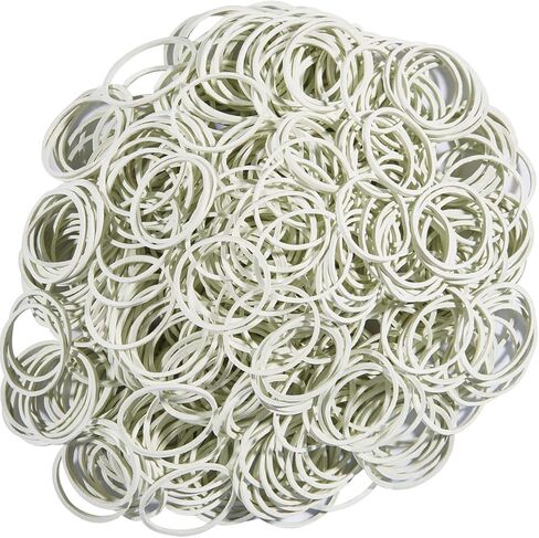 AMUU rubber bands 800 Pcs 2.5cm 1" Small Rubber Bands 6 colors Assorted Mixed Rainbow Colorful Rubber Bands for Office School Home Strong Elastic Band Loop Office Supplies in Saudi Arabia
